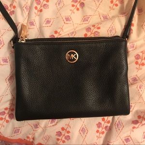 Michael Kors Adele Double Zip Crossbody Handbag